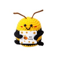 I AM CREATIVE Positive Biene 7cm 1000-1552 gelb