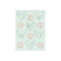 STEWO Sticker Eldana 2582510098 4 feuilles de 12 stickers