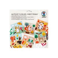 URSUS Bastelfilz Set 8800002F Forest Friends