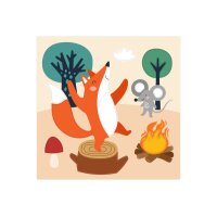 URSUS Bastelfilz Set 8800002F Forest Friends