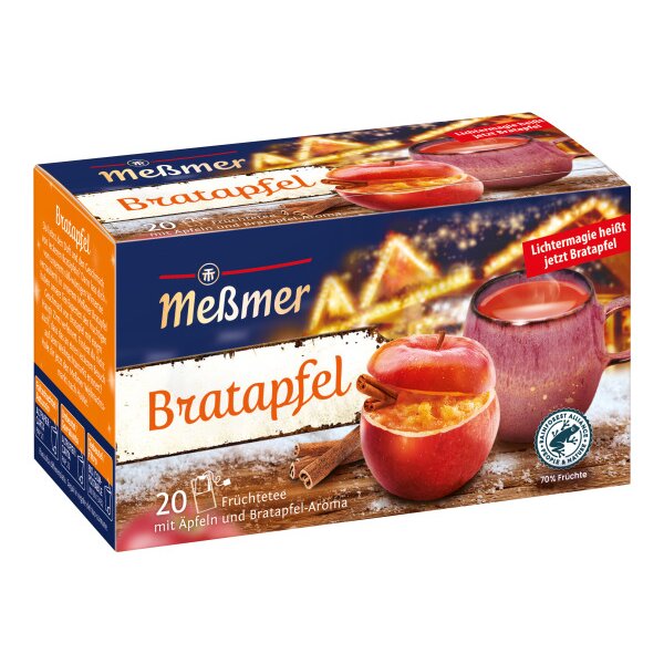 MESSMER Pomme cuite 10784300 Sachets 2.5g, 20 pcs.