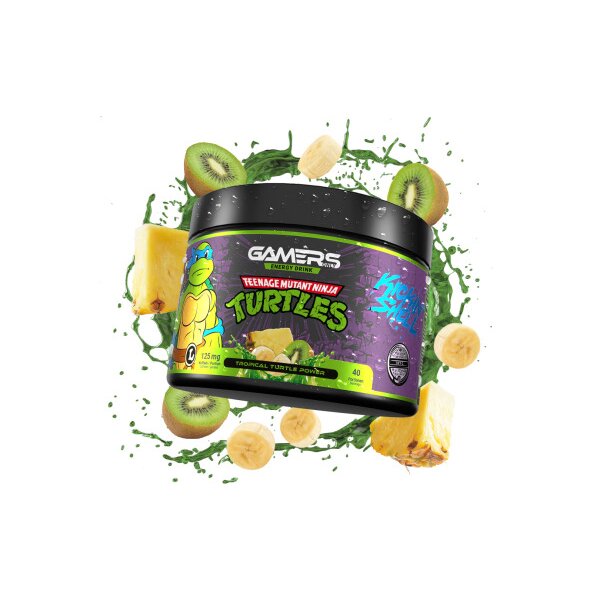 GAMERSONLY Energy Drink Powder 40 Port. GO1DL0331 Teenage Mutant Ninja Turtles