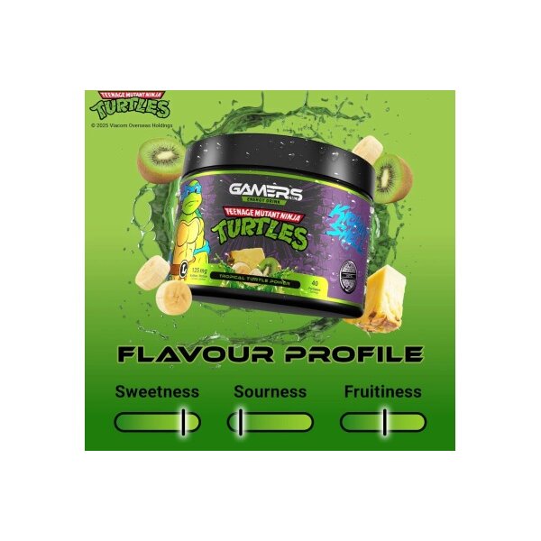 GAMERSONLY Energy Drink Powder 40 Port. GO1DL0331 Teenage Mutant Ninja Turtles
