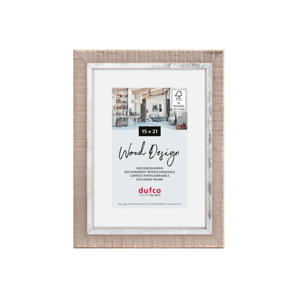 DUFCO Bilderrahmen Lima 15x21cm 1610.81122 taupe