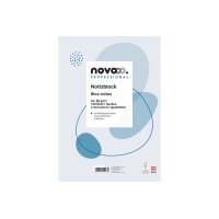 NOVOOO Carnet de notes blanc A4 731509 quadrillé...