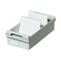 EXACOMPTA Caisse defichier A6 51240D gris