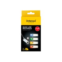 INTENSO USB-Stick Basic Line 5x64GB 3503595 USB 2.0...