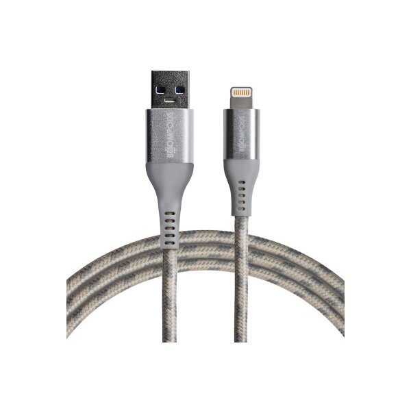BOOMPODS Tide USB- A-Lightning Cable TCAATI 1.5m,titanium