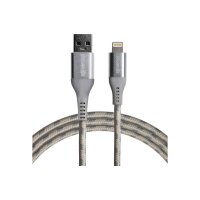 BOOMPODS Tide USB- A-Lightning Cable TCAATI 1.5m,titanium