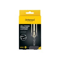 INTENSO Phone Lanyard Charg.Data Cable 7991001 2x USB-C,...