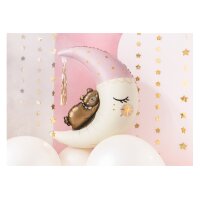 PARTYDECO Ballon en plastique 86cm FB196 Ours sur la lune...