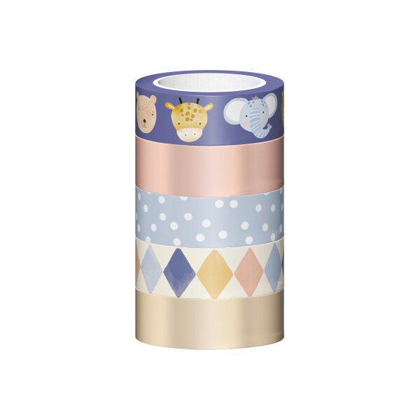 STEWO Washi Tape Buba 2582518097 assortis 5 pièces