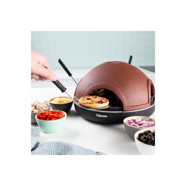 TRISTAR Grill de table Pizza Festa PZ-9154 900Watt, 30cm