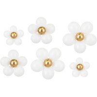 PARTYDECO Ballons-Set 40-50cm KBN1 Blumen 40-teilig