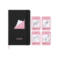 MOLESKINE Carnet Blackpink L/A5 711513164 ligné, noir