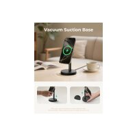 AUKEY Magnetic Wireless Charger LC-MC111 BK Stand 25W Qi2.2 black