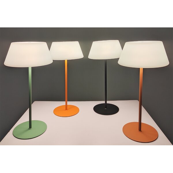 UNiLUX Akku-LED-Tischleuchte LOOMPA, Standfuss, orange