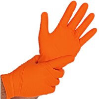HYGOSTAR Nitril-Handschuh DIAMOND GRIP, L, schwarz