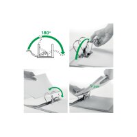 LEITZ Ordner Swiss Edit. 180° 5.2cm 10165085 grau A4
