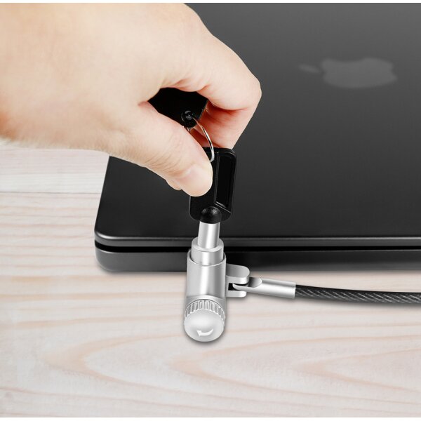 LogiLink Cadenas pour MacBook Pro, 2 cl&eacute;s