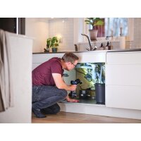 Rapid Akku LED-Taschenlampe BWL290, blau schwarz