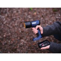 Rapid Akku LED-Taschenlampe BWL290, blau schwarz