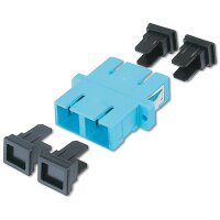 DIGITUS Coupleur fibre optique, SC-SC, Duplex, Multimode OM4