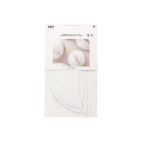 RICO DESIGN Wabenpapier 20-30cm 99001.71.26 Bälle,...