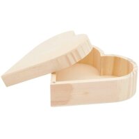 RICO DESIGN Boîte de cur 15x14.2x6cm 700583 Bois