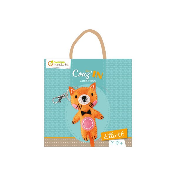 MANDARINE Kit de bricolage KC047C Mini CouzIn, Elliott