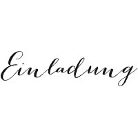 RICO DESIGN Stempel Einladung 7038.35.14 7x15cm