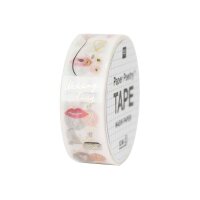 RICO DESIGN Washi Tape Hochzeit 99001.77.02 weiss 15mmx10m