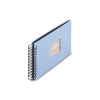 HAMA Spiralalbum Fine Art 24x17cm 9863 lagune 25 Blatt