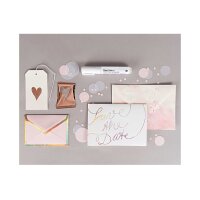 RICO DESIGN Transferfolie 9x15cm 08792.91.08 champagner 6...