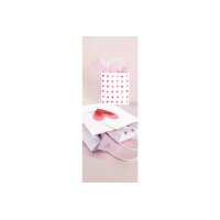 RICO DESIGN Sac en papier Coeurs 99001.78.20 18x21cm, 2 pièces