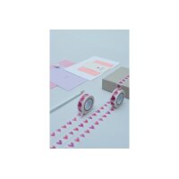 RICO DESIGN Washi Tape Liebe 99001.78.05 aquarell 15mmx10m