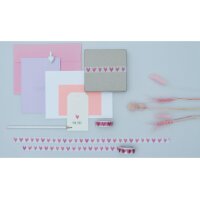 RICO DESIGN Washi Tape Liebe 99001.78.05 aquarell 15mmx10m