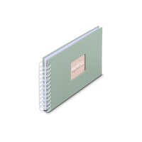 HAMA Spiralalbum Fine Art 24x17cm 9866 salbei 25 Blatt,...