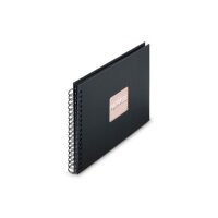 HAMA Spiralalbum Fine Art 28x24cm 9834 new black 25 Blatt