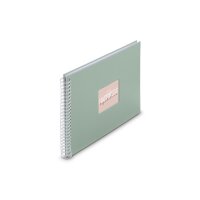HAMA Spiralalbum Fine Art 36x32cm 9868 salbei 25 Blatt,...