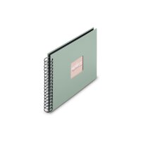 HAMA Spiralalbum Fine Art 28x24cm 9870 salbei 25 Blatt