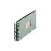 HAMA Spiralalbum Fine Art 24x17cm 9869 salbei 25 Blatt