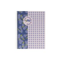 ANCOR Spiralbuch Hardcover A4 130416 Provence Flowr,...