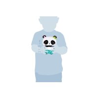 MANDARINE Bastelset KC110C Little CouzIn, Panda