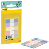 Post-it Marque-page Index Mini, 11,9 x 43,2 mm, pastel