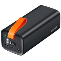 LogiLink Powerbank avec écran, 50.000 mAh, noir