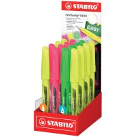 STABILO Füllhalter EASYbuddy NEON L M, 16er Display