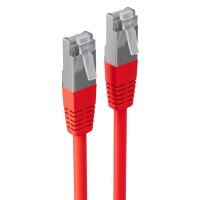 shiverpeaks Cable patch BASIC-S, cat. 6, S/FTP, 10 m, rouge