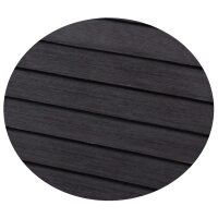 EDA Coffre de jardin BAYA, 420 L, aspect bois, anthracite
