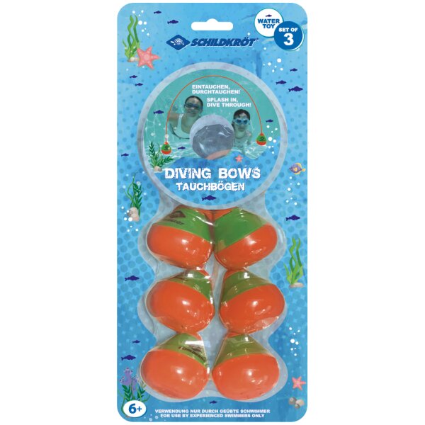SCHILDKR&Ouml;T Tauch- Wasserspielzeug Diving Bow, 3er Set